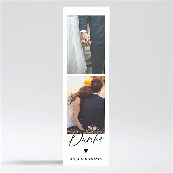 Dankeskarte Hochzeit Kleines Origami - Magnet ref.N200341