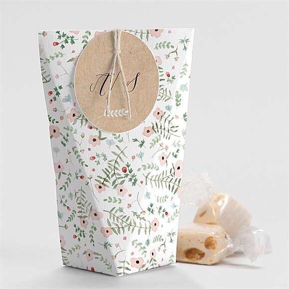 Geschenkbox Hochzeit Blumenwiese - Schachtel ref.N520121