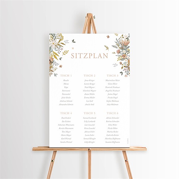 Sitzplan Taufe Freude pur ref.N260509