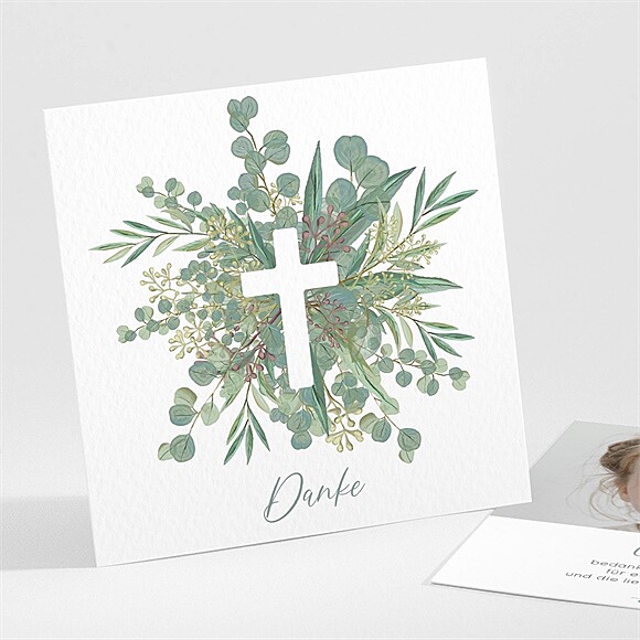 Dankeskarte Taufe Graziös ref.N301449