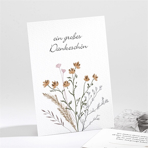Trauerdanksagung Florale Komposition ref.N211436