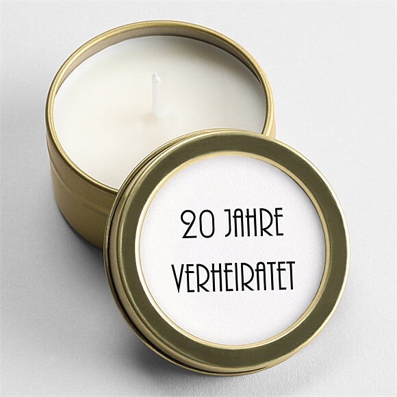 Kerze Hochzeitsjubiläum Love-Stories ref.N3602222