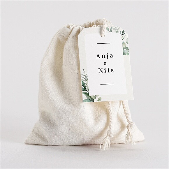 Geschenkbeutel Hochzeit Smaragdgrün ref.N291732