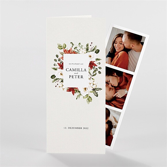 Hochzeitseinladung Winterlich Romantisch ref.N981257