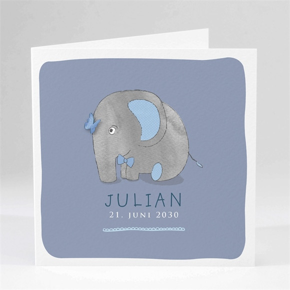 Geburtskarte Elefant ref.N45101