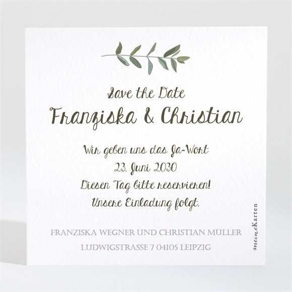 Save The Date T Nr N Auf Meinekarten De Von Hochzeitseinladung T Nr N Meinekarten De