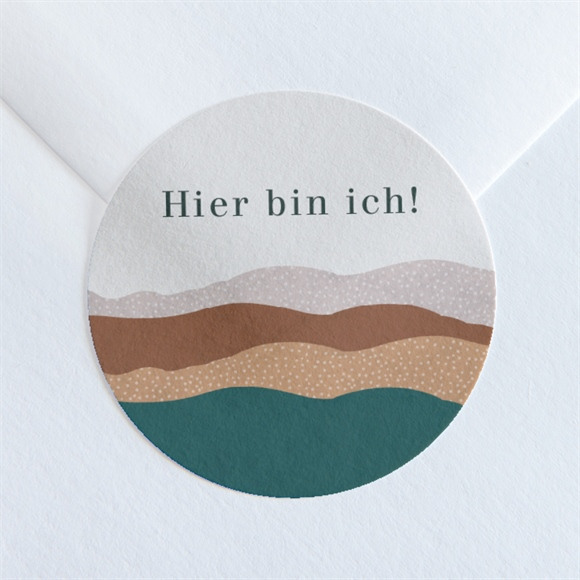Sticker Geburt Schöne Oase ref.N360219