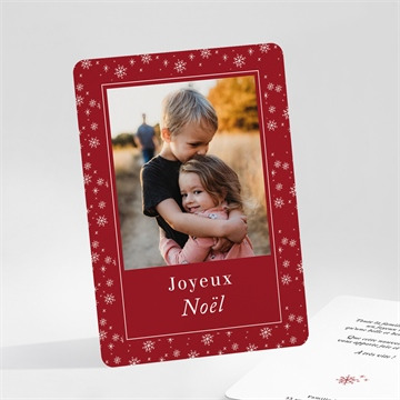 Boîte de 10 Carré Cartes de Noël 2 Designs à Choisir 