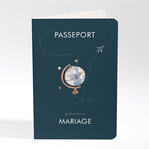 Faire-part mariage Notre Passeport réf.N401869