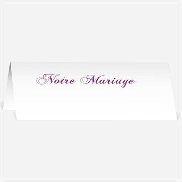 Marque-place mariage réf. N440121