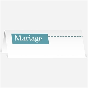 Marque-place mariage réf. N440130