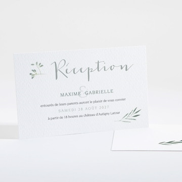 Carton d'invitation mariage réf. N16131