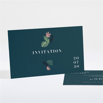Carton d'invitation mariage réf. N16158