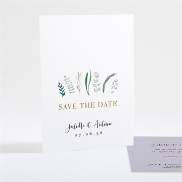 Save the Date mariage réf. N25107