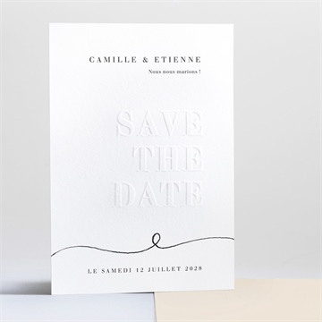 Save the Date mariage réf. N241216