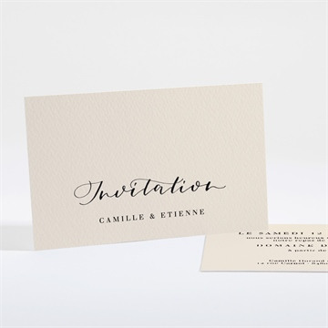 Carton d'invitation mariage réf. N161119