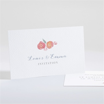 Carton d'invitation mariage réf. N161161