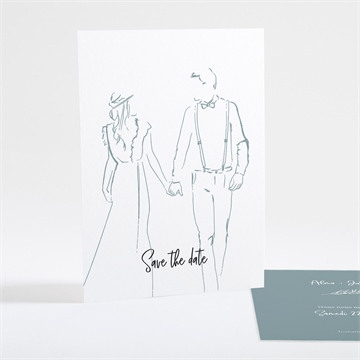 Save the Date mariage réf. N25121