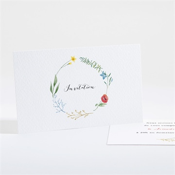 Carton d'invitation mariage réf. N161183