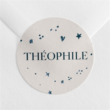 Sticker de naissance pour enveloppe Petite Oie - Happy Corner