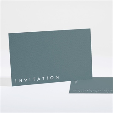 Carton d'invitation mariage réf. N161234