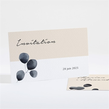 Carton d'invitation mariage réf. N161240