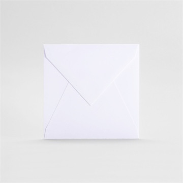 Jolie enveloppe blanche rectangle