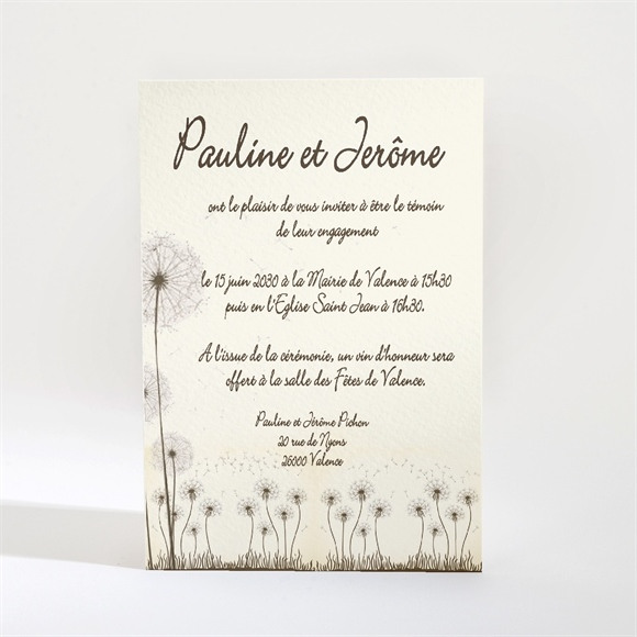 Carton d'invitation Sur la balancoire - Le faire-part Français.fr