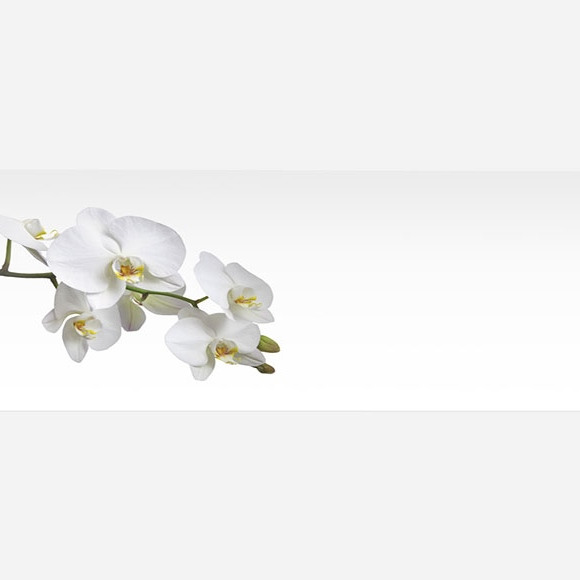 Marque-place mariage Blanches orchidées réf.N44043