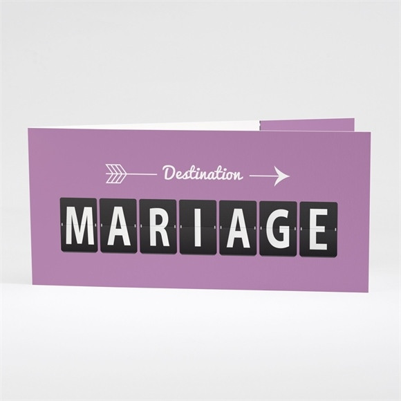 Faire-part mariage Destination Mariage réf.N43122