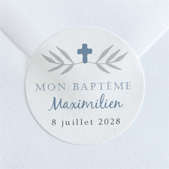 Sticker baptême Mosaïque de photos réf.N36046