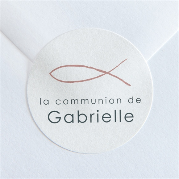 Sticker communion Jour Sacré réf.N360118