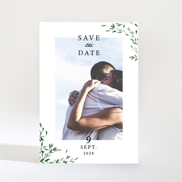 Save the Date mariage A l'ombre de l'olivier Magnet réf.N21030