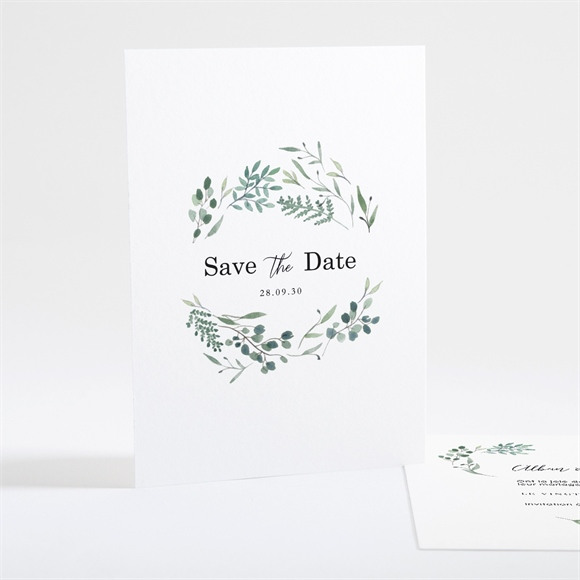 Save the Date mariage Bouquet provençal réf.N25126