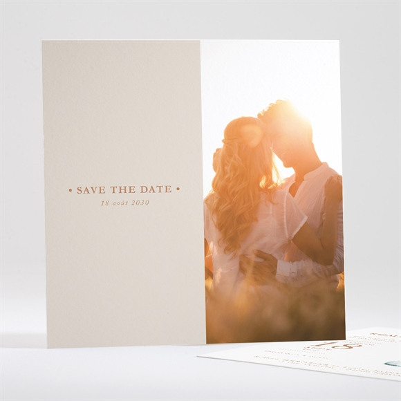 Save the Date mariage Beauté Délicate réf.N351212