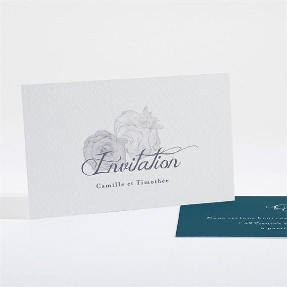 Carton d'invitation mariage Tourbillon sentimental réf.N161173