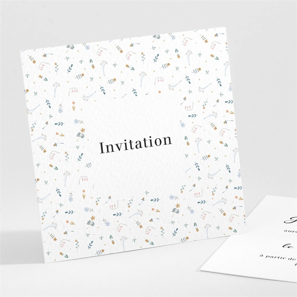 Carton d'invitation mariage Notre sweet Love réf.N301362