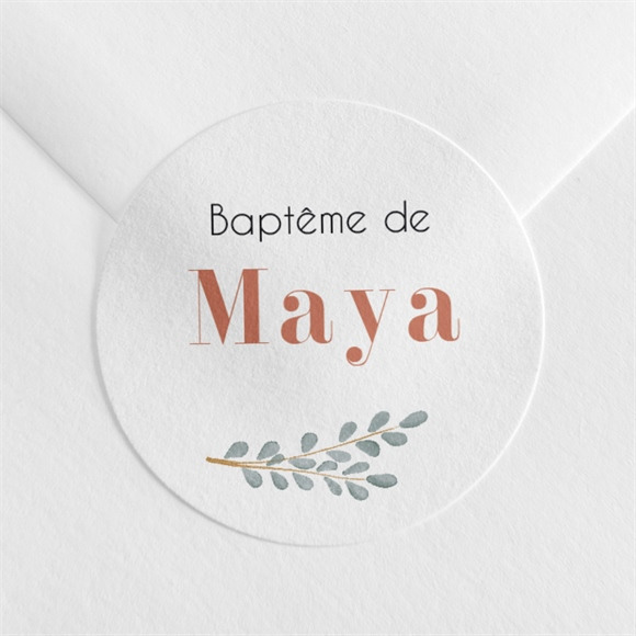 Sticker baptême Joie de la Foi réf.N360539