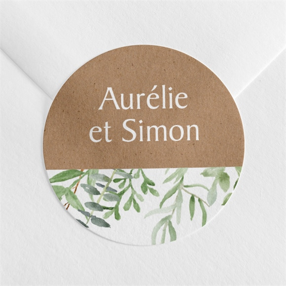 Sticker mariage Fougères réf.N360704