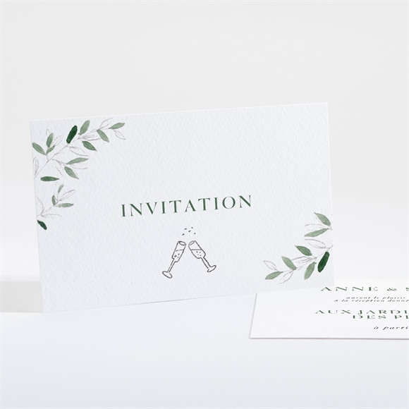 Carton d'invitation mariage La Belle Histoire réf.N161244