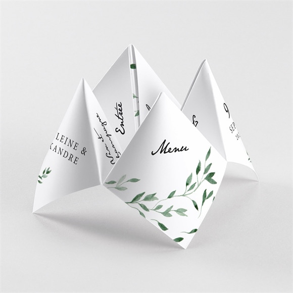 Cartes de voeux entreprise origami - MonFairePart.