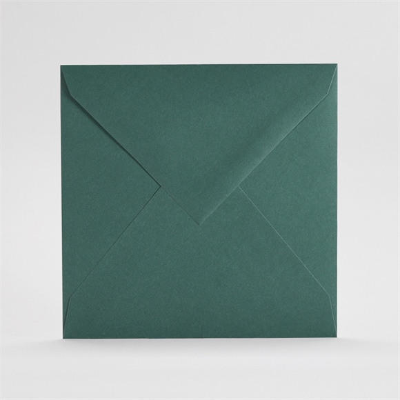 1000 Enveloppes - Carré - Vert Foncé