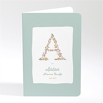 Menükarte Taufe Ref. N401798