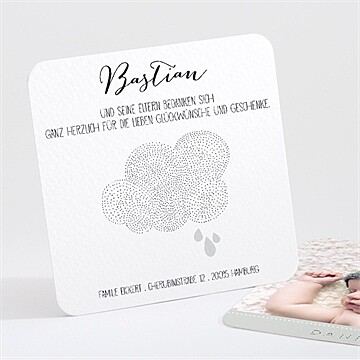 Dankeskarte Geburt Ref. N30143