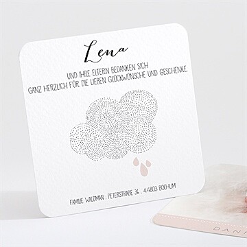 Dankeskarte Geburt Ref. N30144