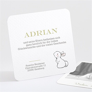 Dankeskarte Geburt Ref. N30169