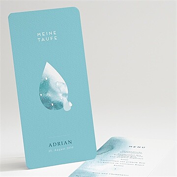 Menükarte Taufe ref. N22174