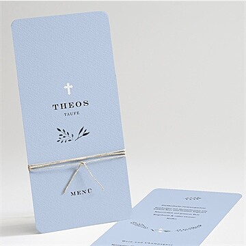 Menükarte Taufe Ref. N22178