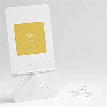 Menükarte Taufe ref. N22179