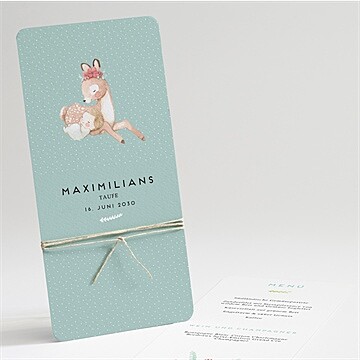 Menükarte Taufe Ref. N22184